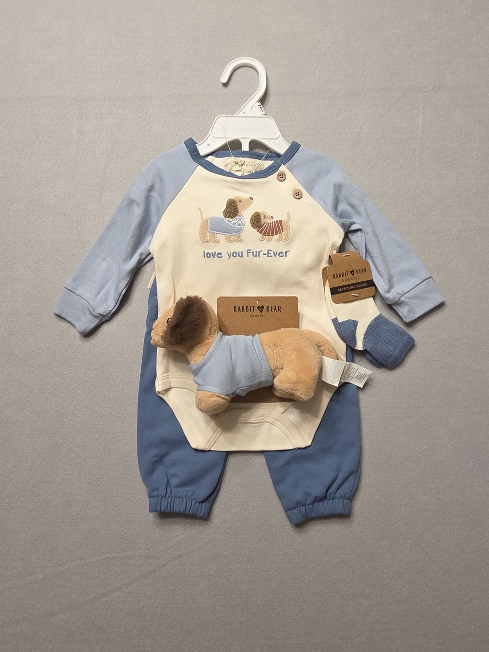 Rabbit & Bear Baby 4-Piece Set